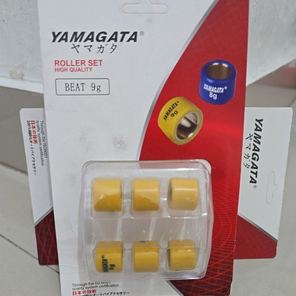 ROLLER RACING YAMAGATA 9 GRAM BUAT MOTOR BEAT KABRU OLD 100%ORIGINAL