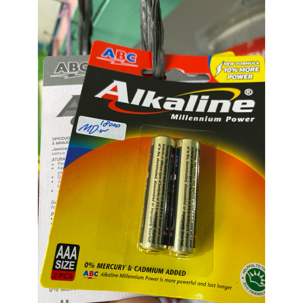 baterai alkaline AAA