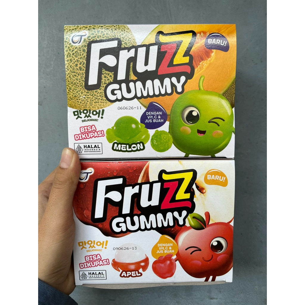 

BARU Fruzz gummy kupas isi 24pcs