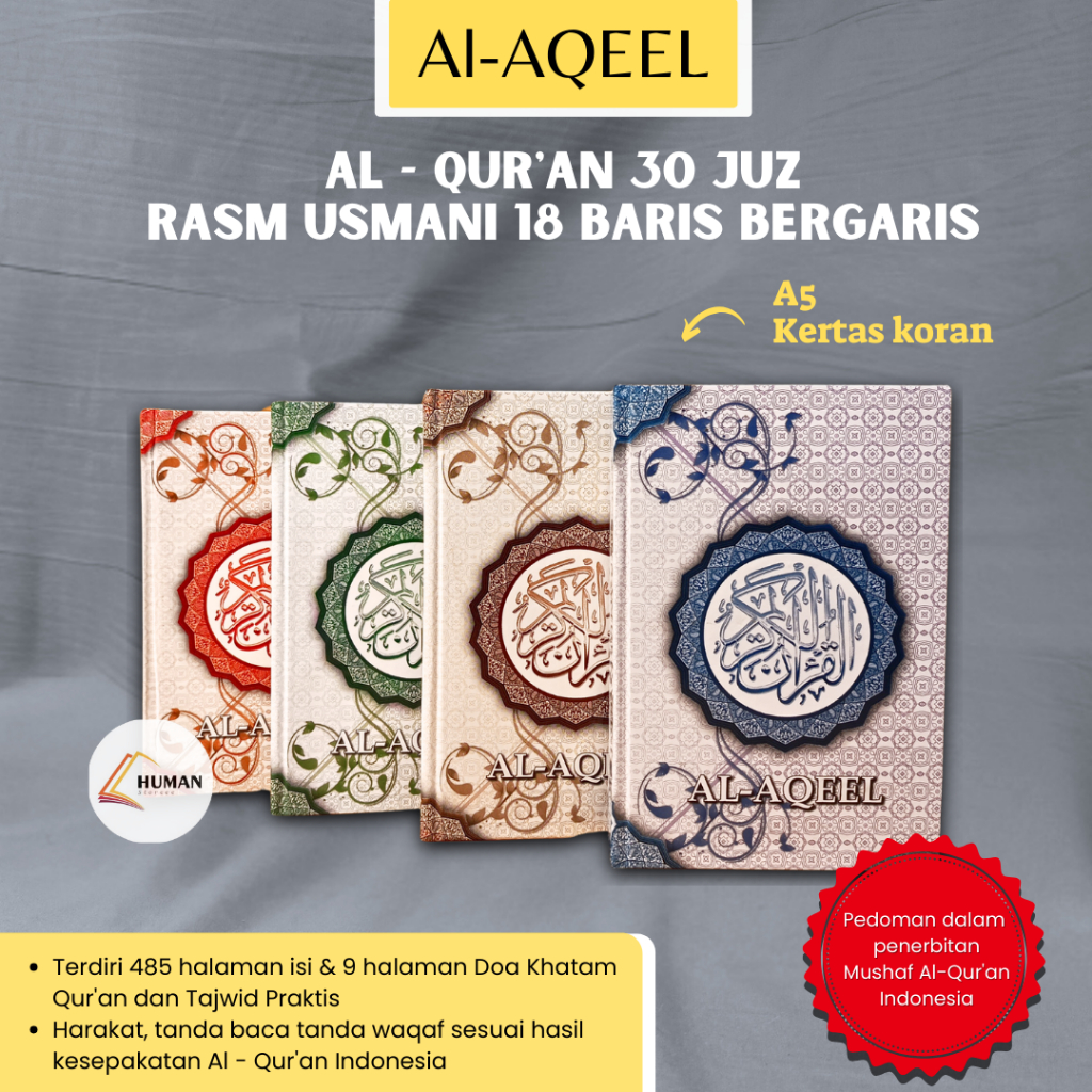 Paket Alquran Khusus Wakaf Al Aqeel A5 Kertas Koran | Alquran Murah Kualitas Terbaik Harga Ekonomis 