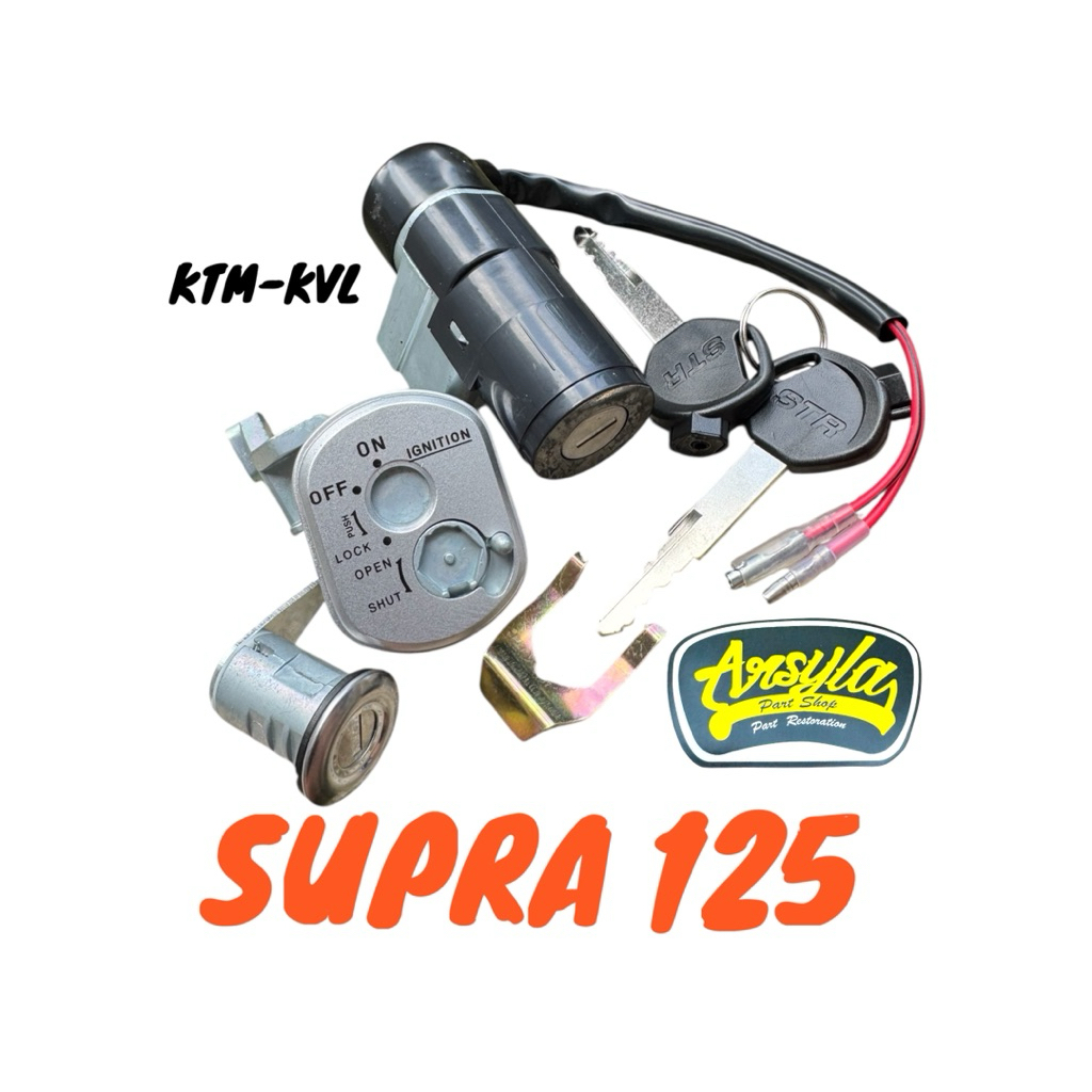 kunci kontak set jok honda supra 125 0ld supra 125 batman KTM KVL