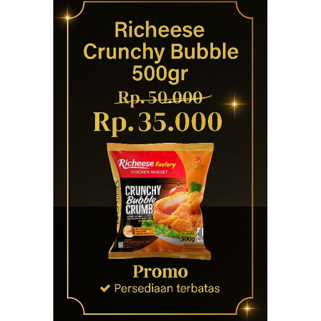 

Richeese Factory Crunchy Bubble Crumb 500gr