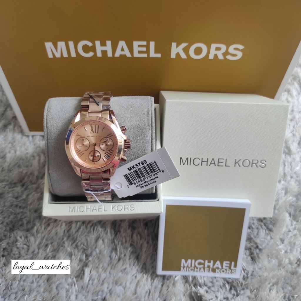 MK5799 MK-5799 JAM TANGAN WANITA RANTAI ALL STAINLESS STEEL