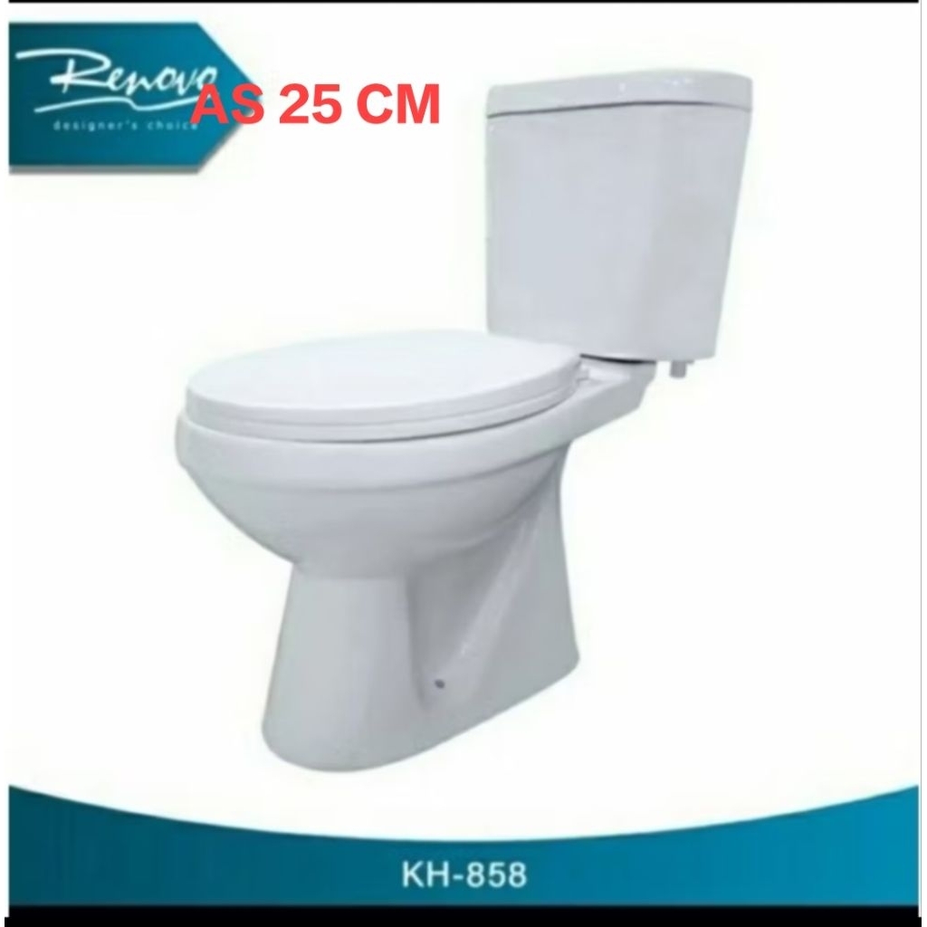 KLOSET DUDUK RENOVO AS 25 CM