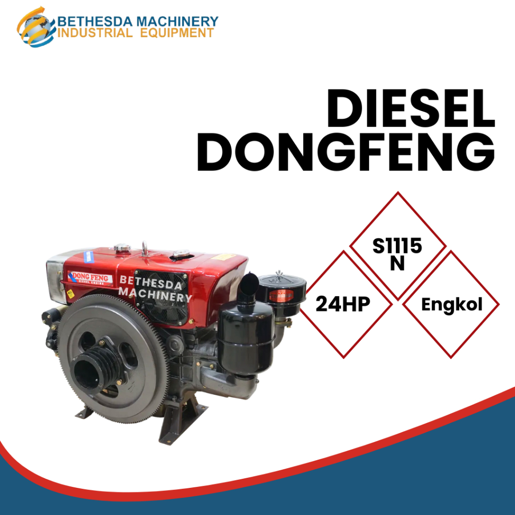 Diesel 24 PK Mesin Penggerak Diesel S 1115 N Diesel 24 HP