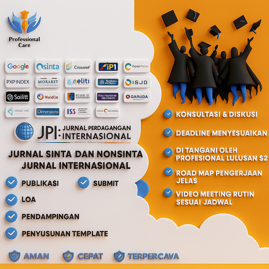 JASA PENDAMPINGAN | PUBLIKASI | REVIEW JURNAL SINTA 2-  SINTA 6 - Non SINTA - INTERENATIONAL | BONUS