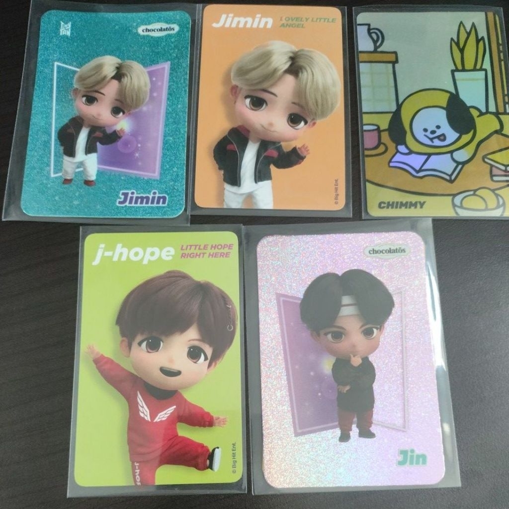 BTS BT21 TinyTan Jin Jhope Jimin