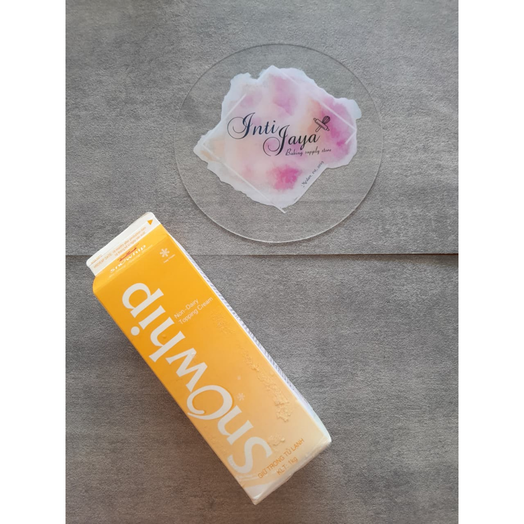 

SNOWHIP WHIPPING CREAM/TOPPING CREAM NON - DAIRY 1 L