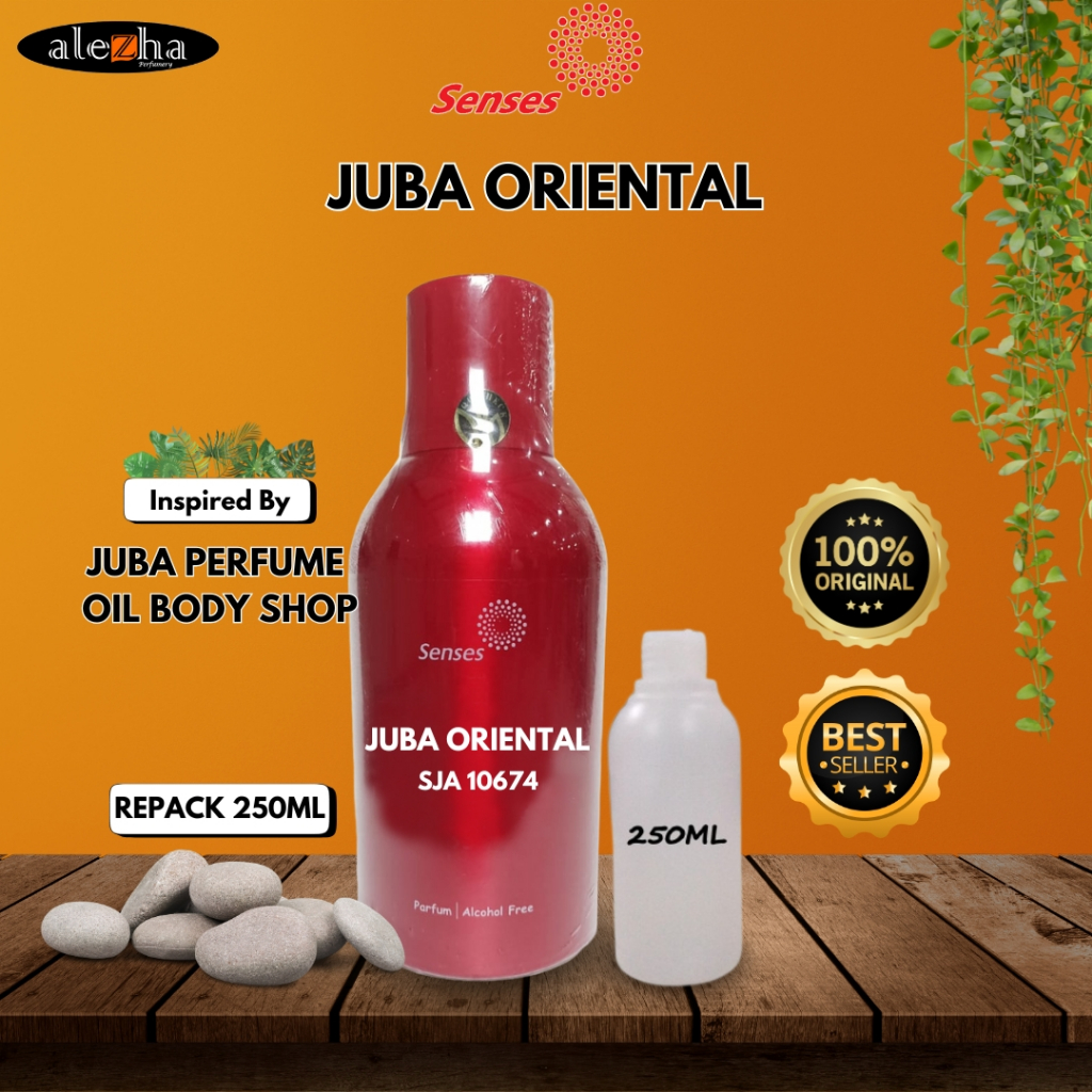 BIBIT PARFUM MURNI JUBA ORIENTAL SJA 10674 (SENSES) 250ML REPACK
