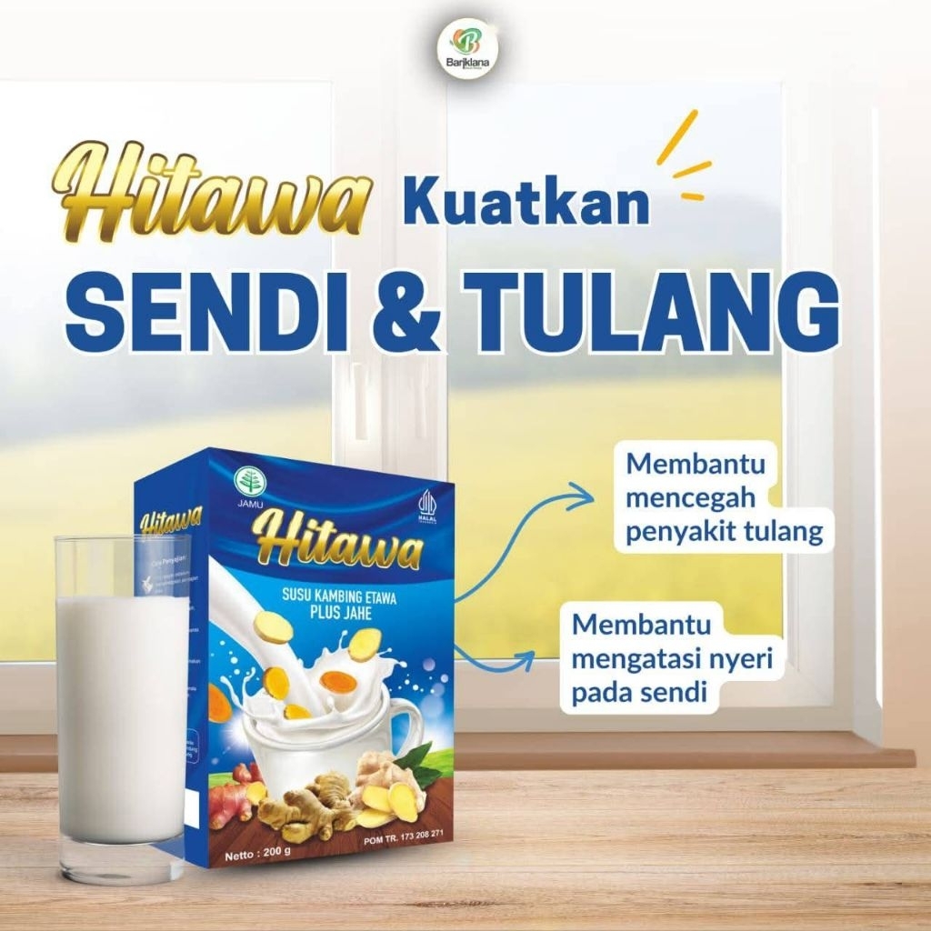

Susu Kambing HITAWA plus Jahe