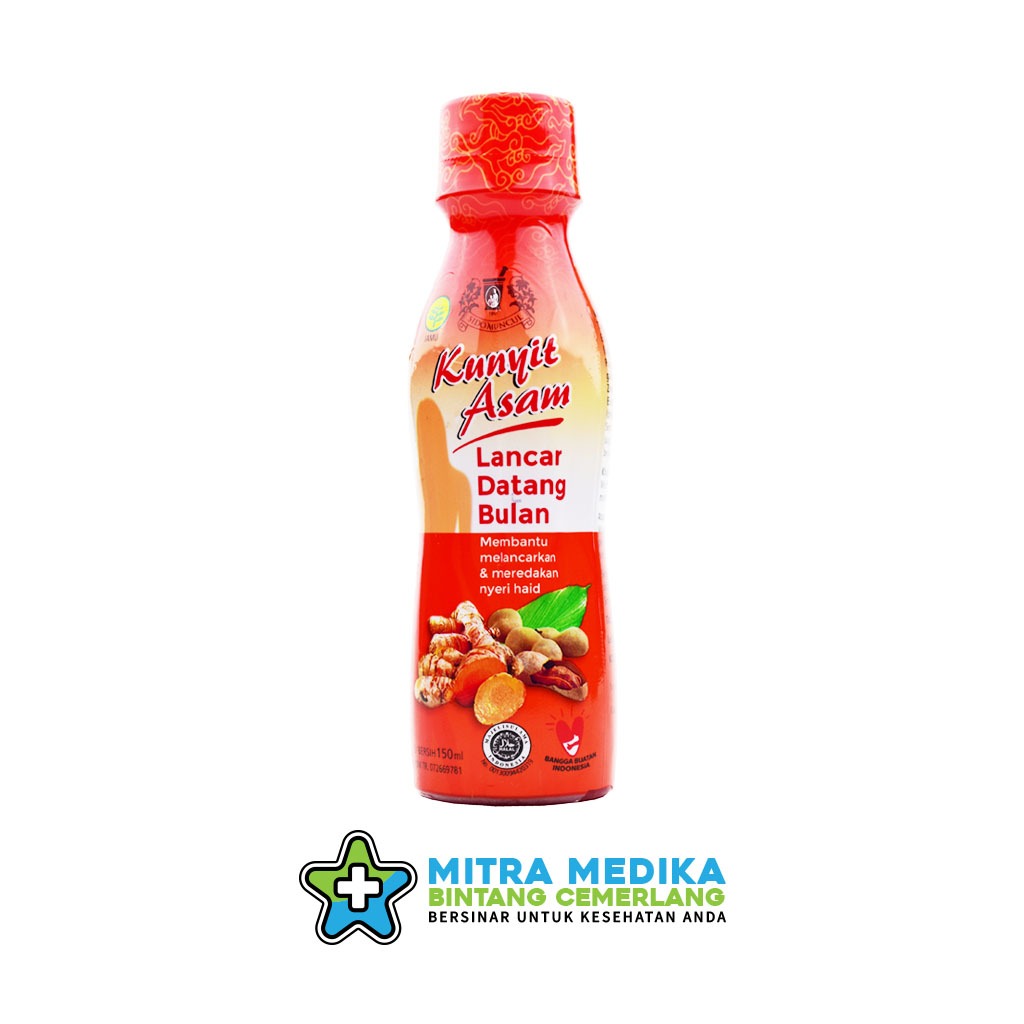 KUNYIT ASAM DATANG BULAN SIDOMUNCUL (1 BOTOL)