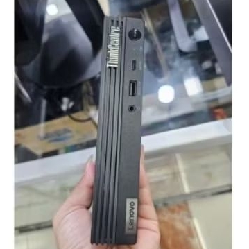 mini pc lenovo m80q generasi 10 sufort i7 10700 lengkap adaptor