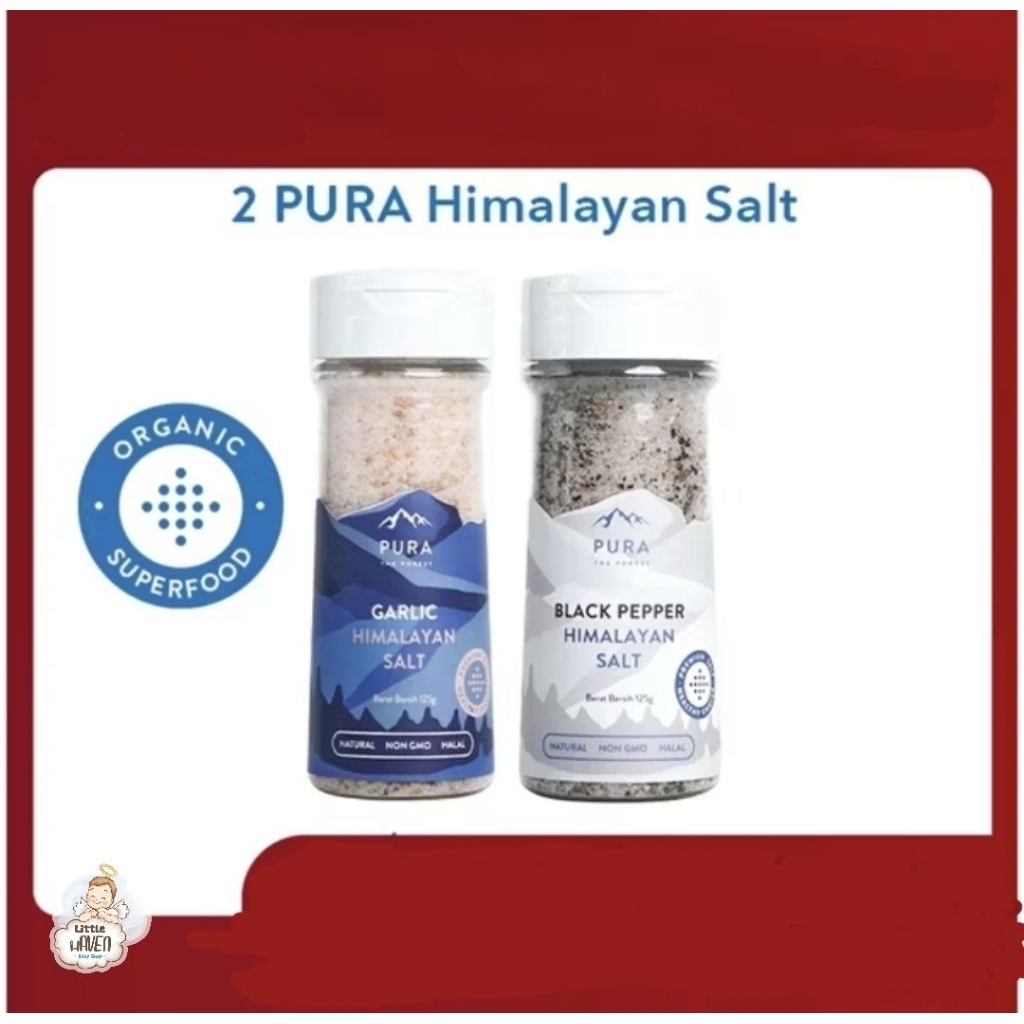 

PURA HIMALAYAN SALT GARLIC & PEPPER 125gr ORGANIK