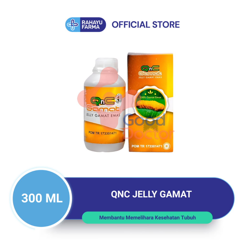 QNC JELLY GAMAT – Suplemen gamat emas cair untuk kesehatan organ, luka, dan daya tahan tubuh