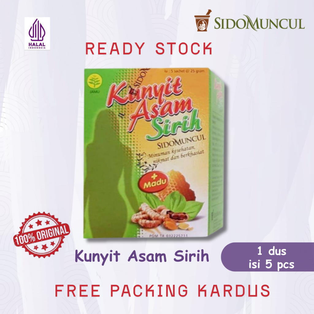 

Sidomuncul Kunyit Asam Sirih Dus
