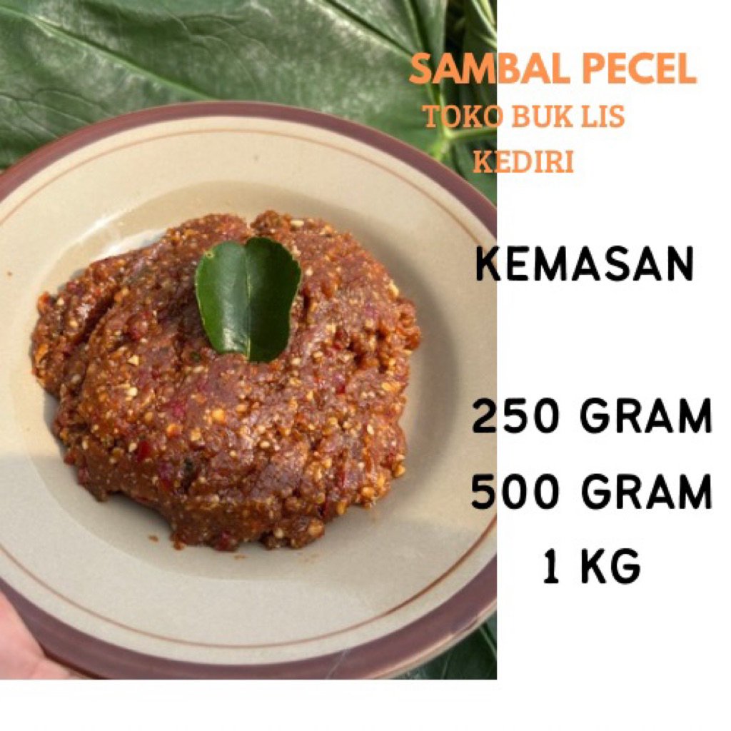 

Sambel Pecel Buk Lis - Sambel Pecel Khas Kediri 1kg - Sambel Pecel Kediri - Sambel Pecel Murah - Sambel Pecel Bahan Alami