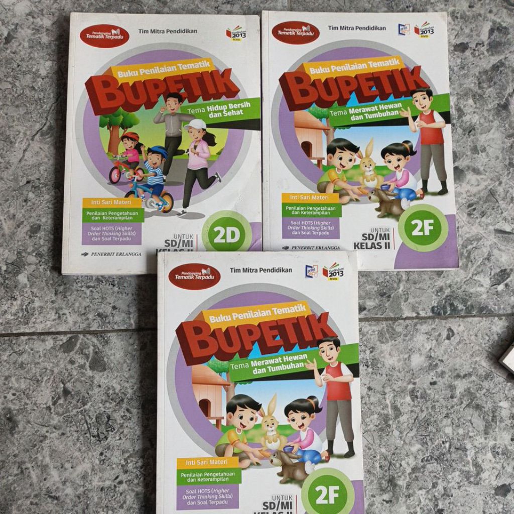 BUKU SISWA BUPETIK KELAS 2 SD/ MI KURIKULUM 2013 ERLANGGA