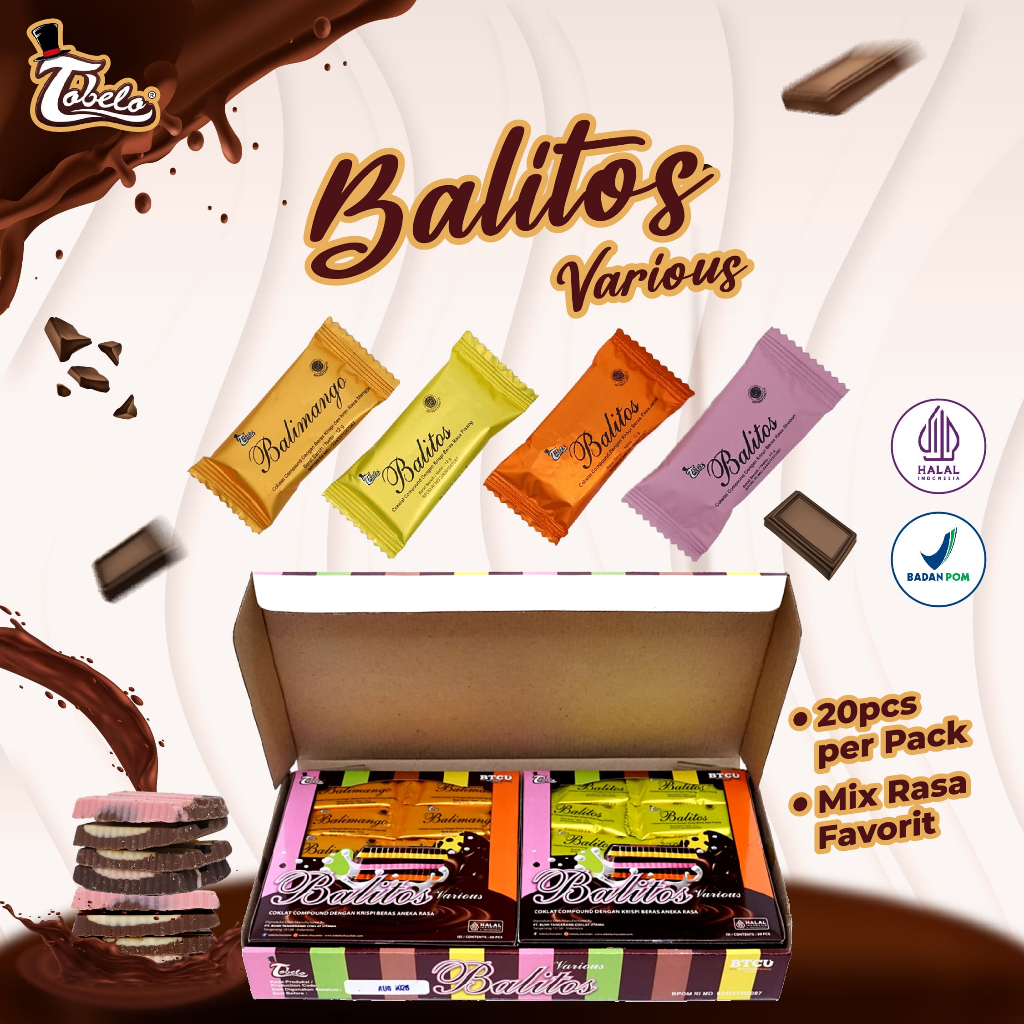 

Tobelo Balitos Various 4 pack x 20pcs