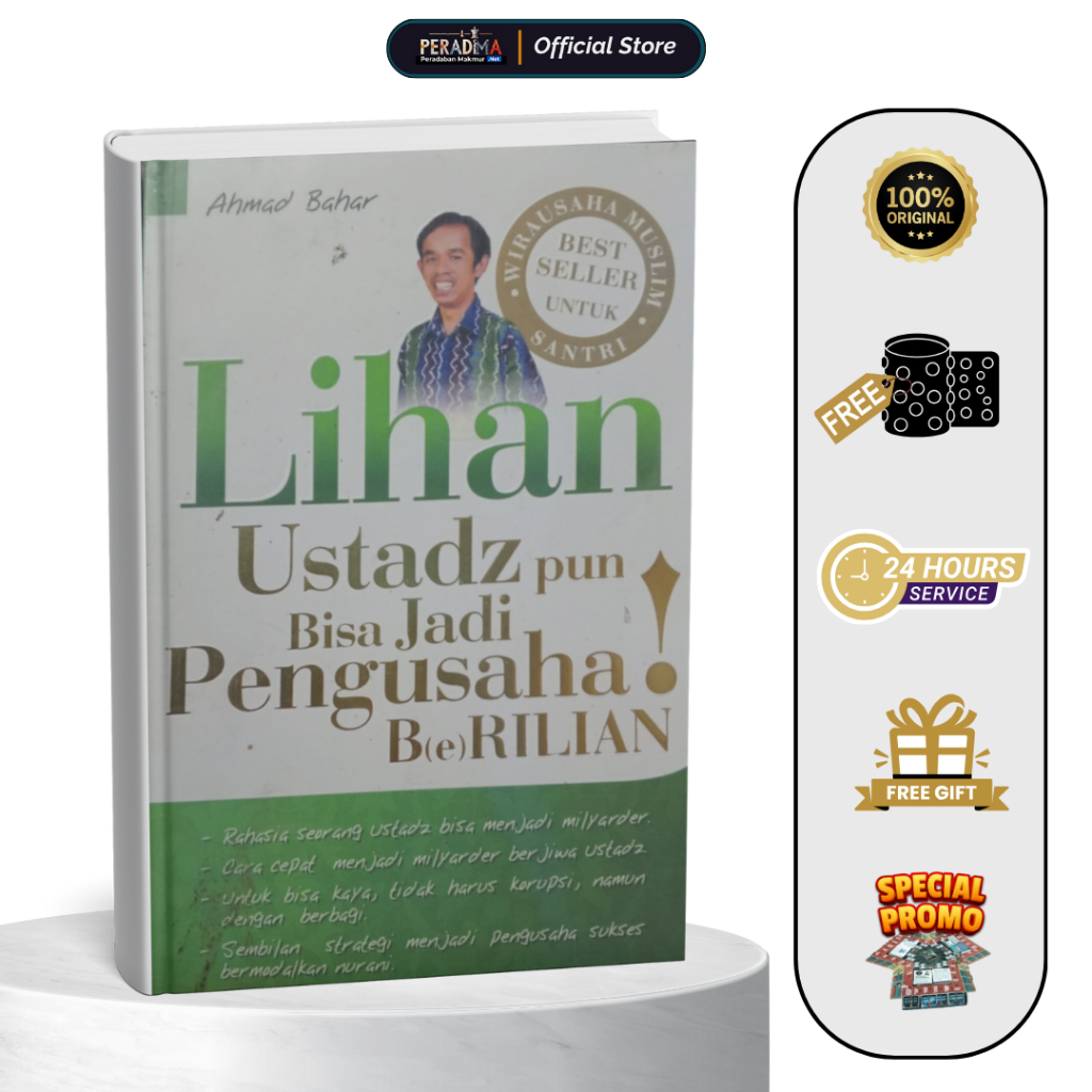 BUKU MOTIVASI ISLAM / USTADZ PUN BISA JADI PENGUSAHA BERILIAN
