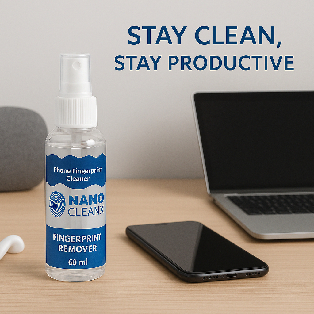 Spray Pembersih Layar HP Anti Sidik Jari Cepat Kering 60ml