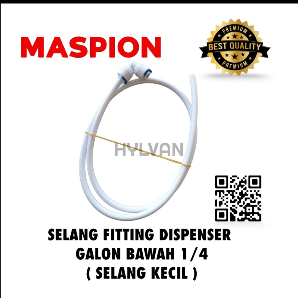 SELANG PITING DISPENSER GALON BAWAH 1/4 MASPION