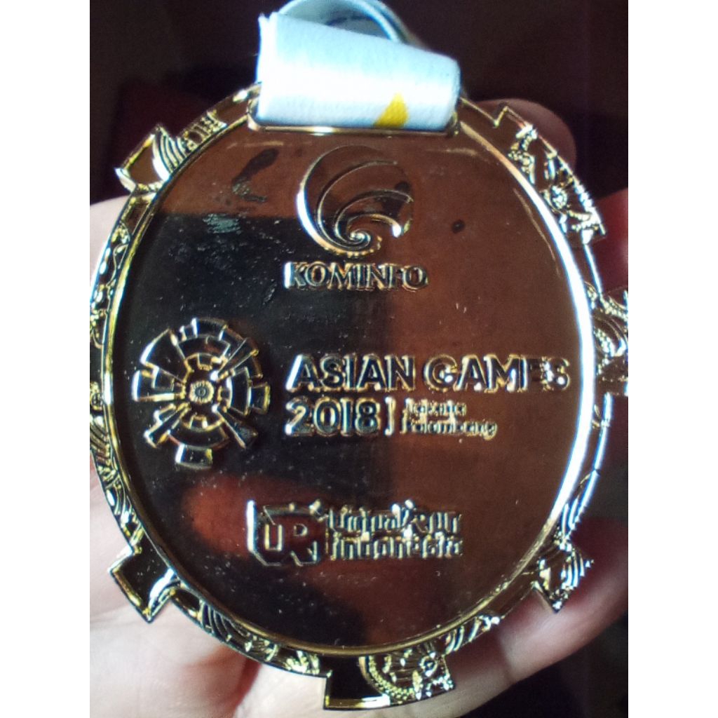 mendali running asian games