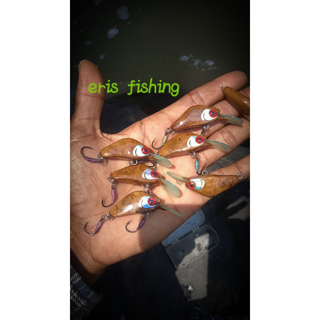 minnow gibrig. lure tor soro mahseer handmade 3cm