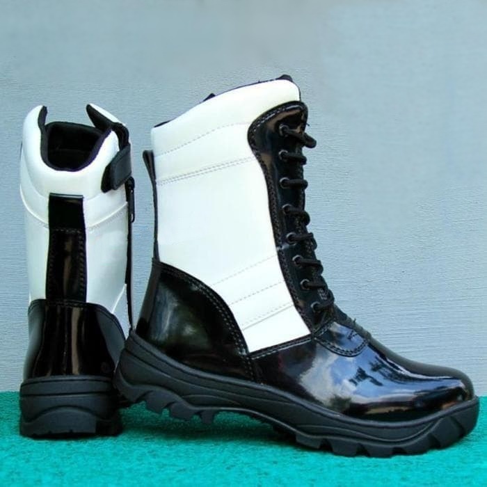 Sepatu PDL Polisi Proovst Boots Safety TNI POLRI Sepatu pria Jatah Lama Ujung Besi