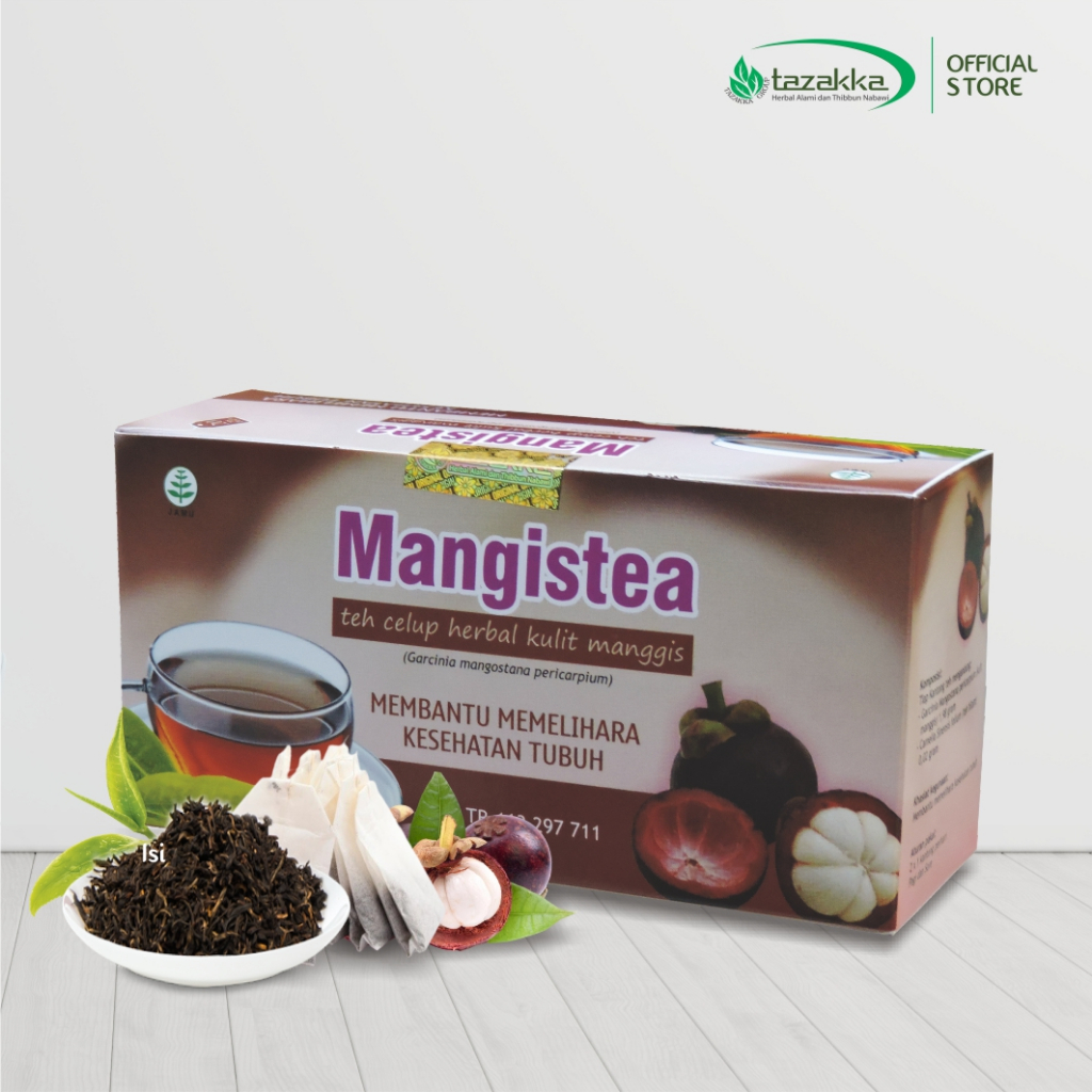 

Mangistea Teh Celup Kulit Manggis Tazakka Original 20 Celup Obat Jantung Koroner Minuman Herbal Kesehatan