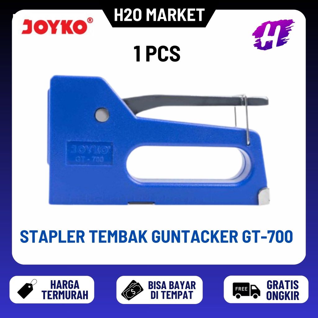 

❤️H2O❤️ Stapler tembak Gun Tacker Joyko GT-700 / Gun Tacker / GUNTACKER / GunTacker