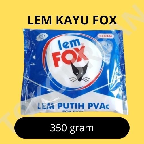 

Lem Putih Fox Bungkus 350gr/700gr/Lem PVAC Refill