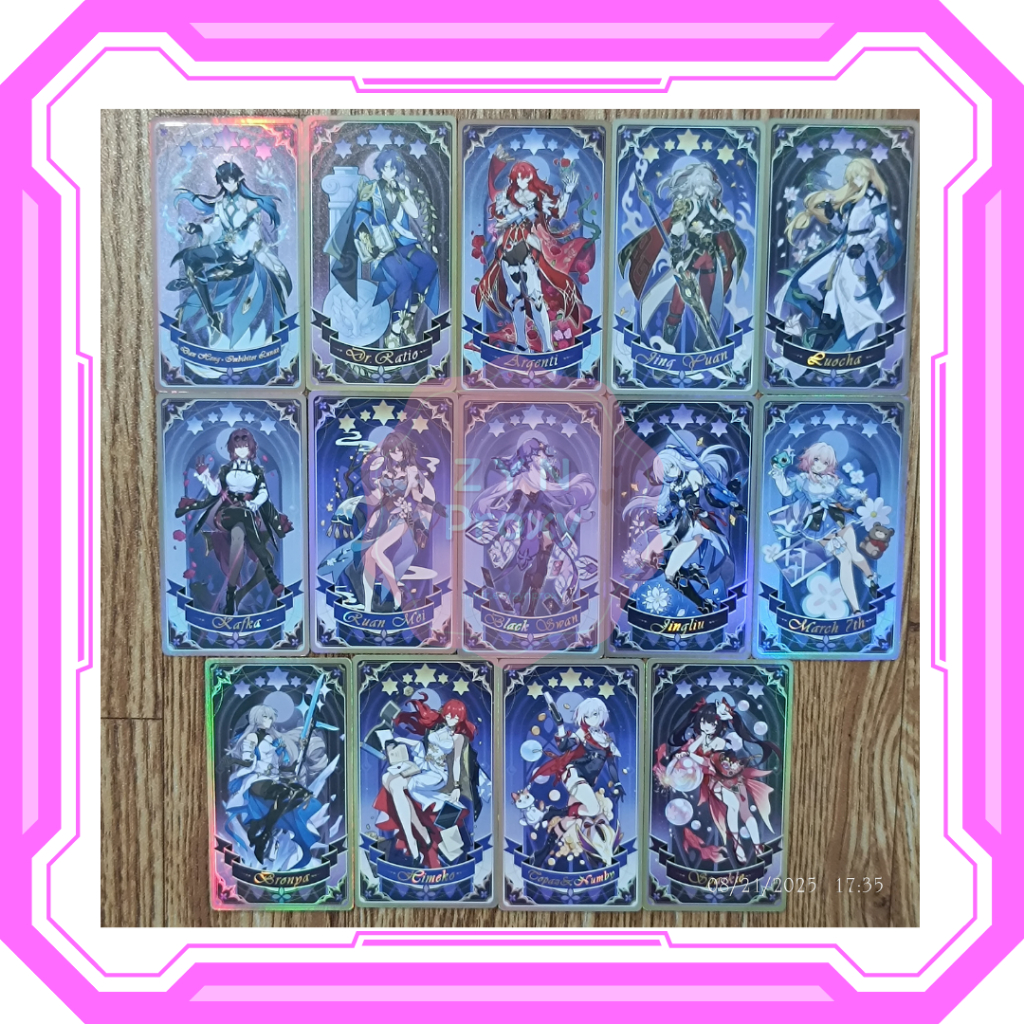 READY STOCK HONKAI STAR RAIL HSR [MIHOYO] Fable of The Stars Card