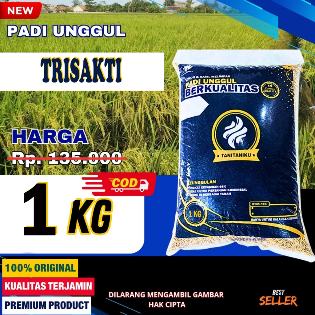 BIbit Padi Unggul Trisakti 1KG