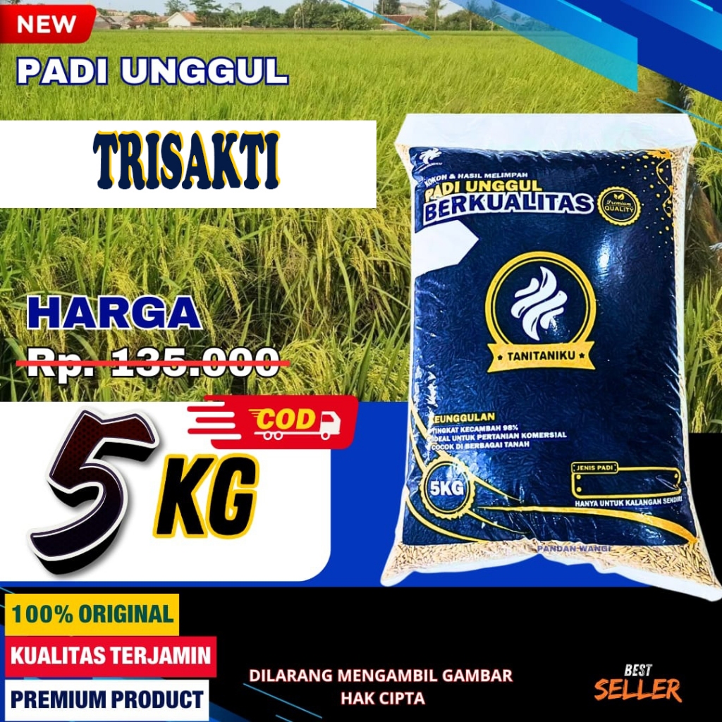 Bibit Padi Unggul Trisakti 5kg