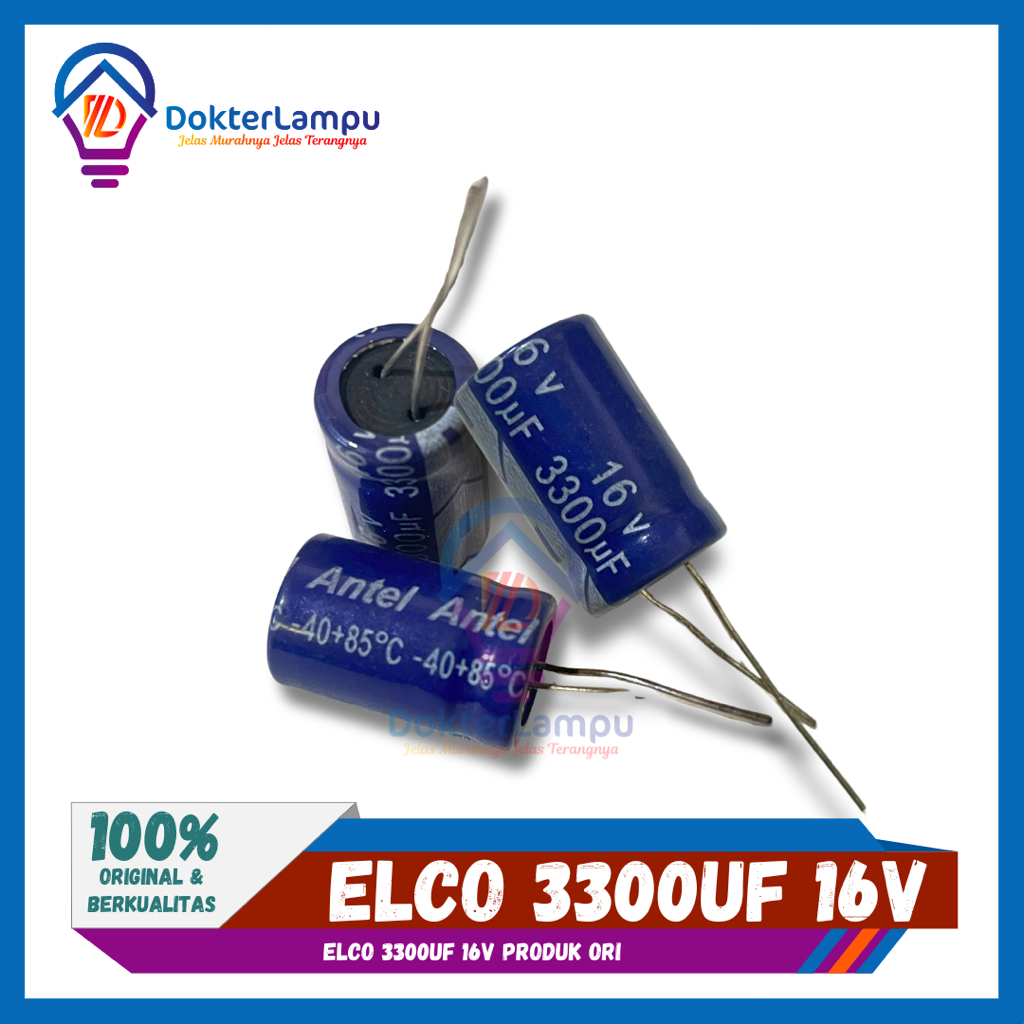 ELCO 3300UF 16v