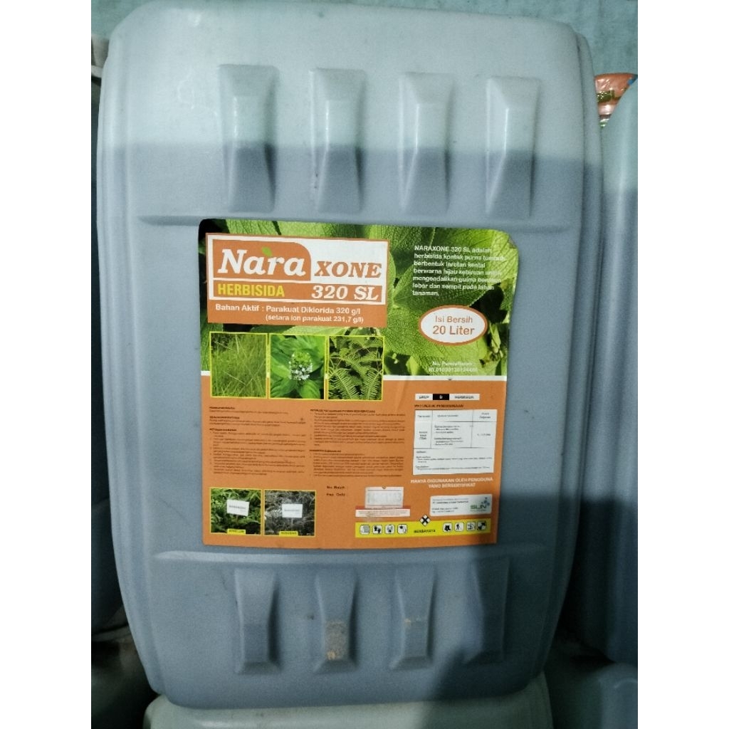 Herbisida Naraxone 320 SL kemasan 20 Ltr