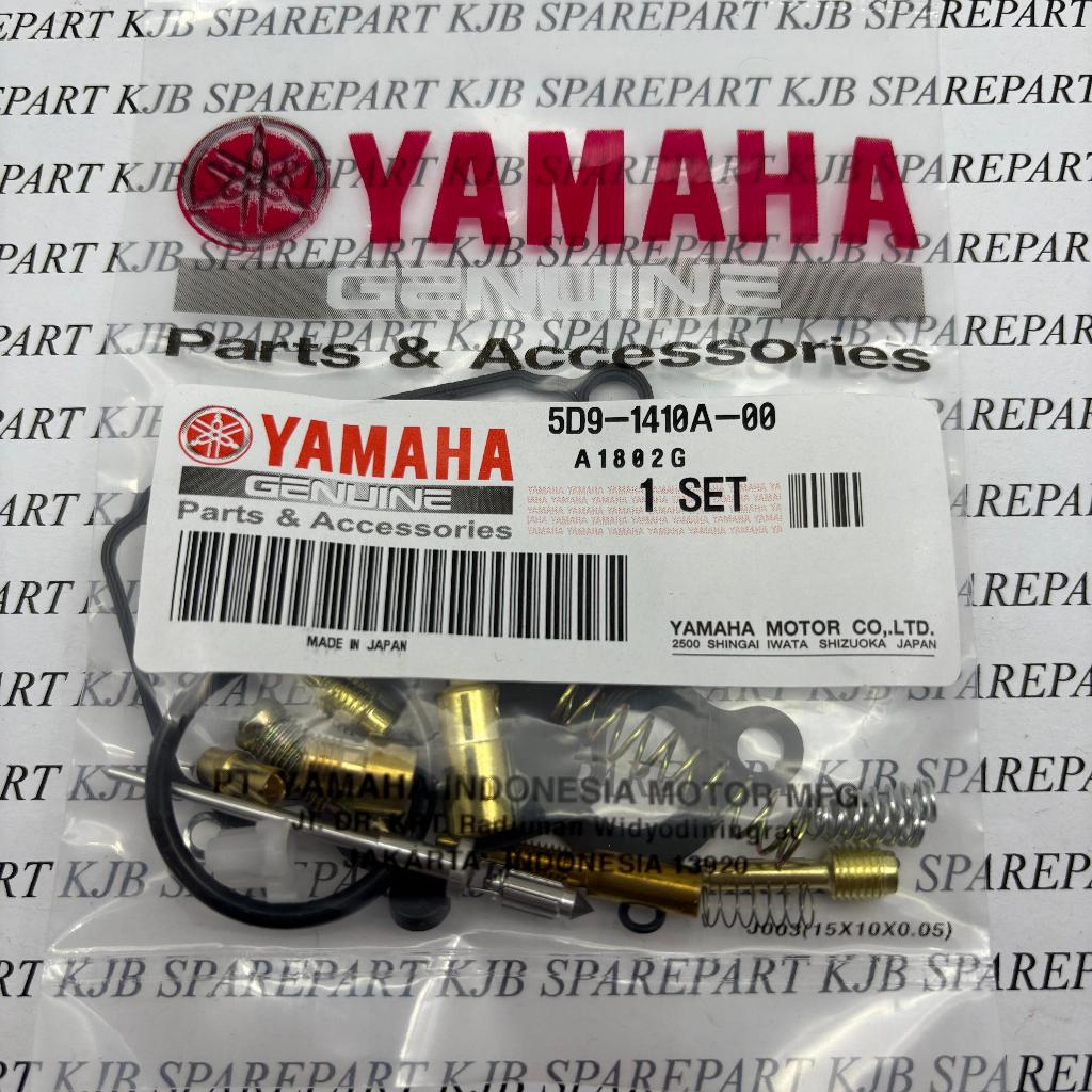 5D9-1410A-00 Repair Kit Karburator FullSET Yamaha Vega ZR Lama, Vega ZR New Original Japan