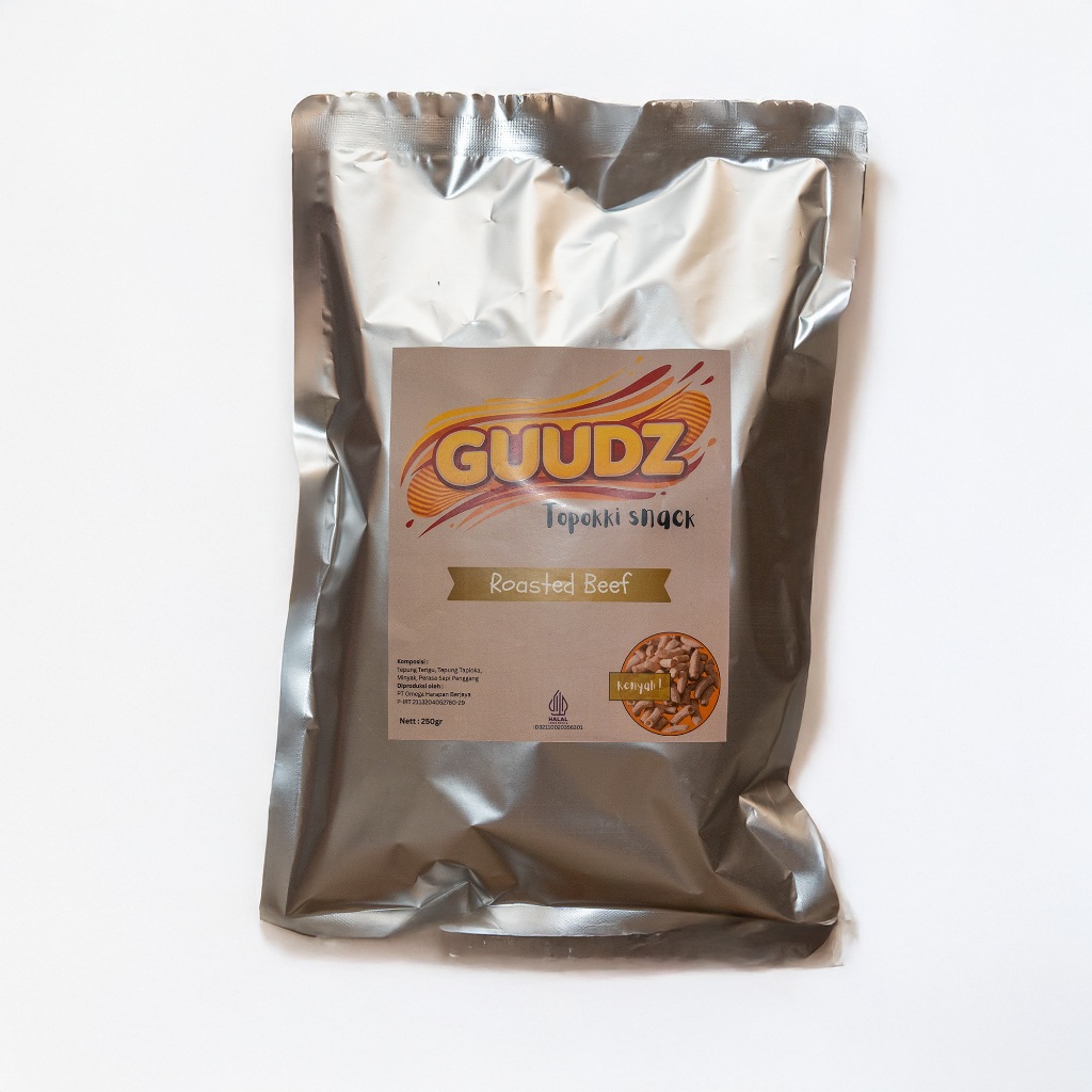 

Guudz Snack - Topokki Snack Rasa Roasted Beef
