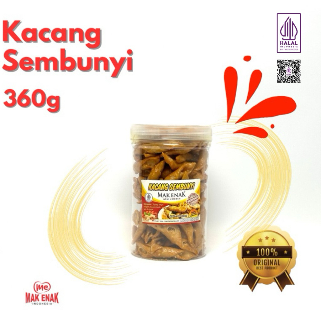

KACANG SEMBUNYI 360 GRAM | MAK ENAK INDONESIA | MASJID AL FAWWAZ BAROKAH