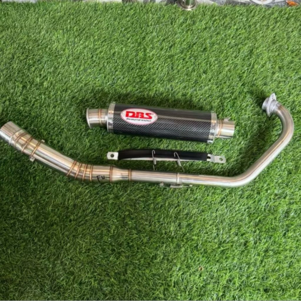 KNALPOT RACING DBS carbon satria fu vixion jupiter mx byson Sonic dll.