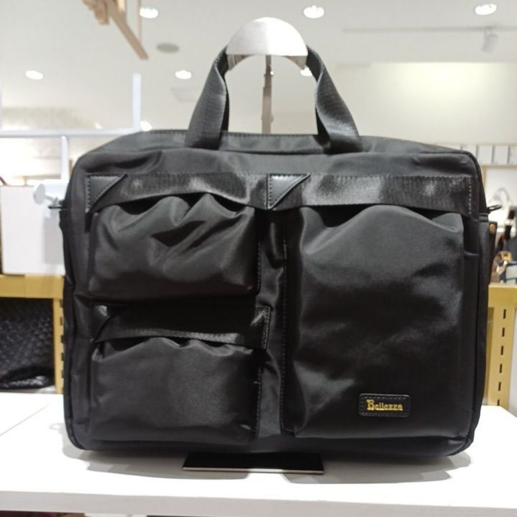 BELLEZZA BHW347 TAS KERJA HANDBAG LAPTOP PARASUT WANITA PRIA ORIGINAL DEPSTORE MALL