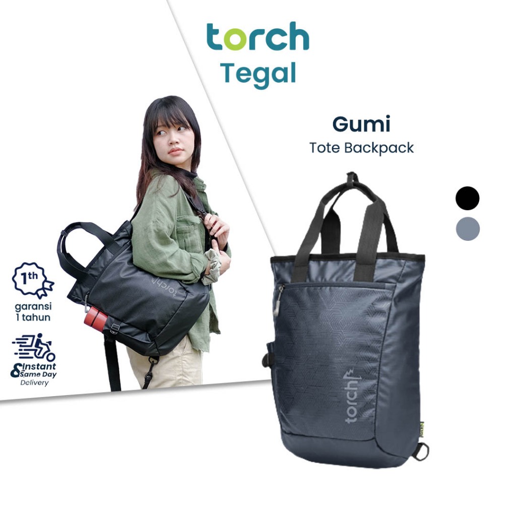 TORCH Gumi Tote Bag Backpack Totebag Tas Jinjing Ransel