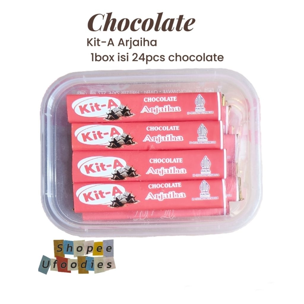

VIRAL !!! (24PCS) COKLAT BATANG KIT-A Lezat Manis Dan Lembut di Mulut Higenis juga praktis HALAL