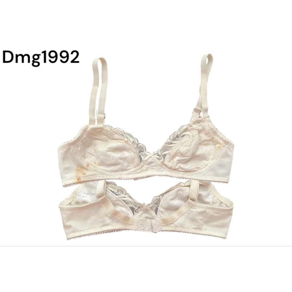 #C Dmg1992 bra branded bra tanpa busa tanpa kawat bra Rijeck noda size 32A