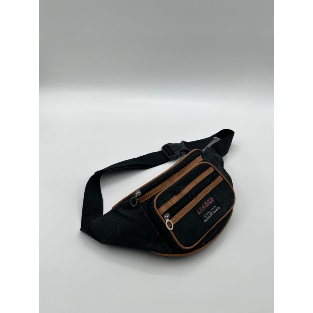 Tas selempang waist bag SERB1AGUNA Fashion pria tas pinggang bahu midel terbaru levis