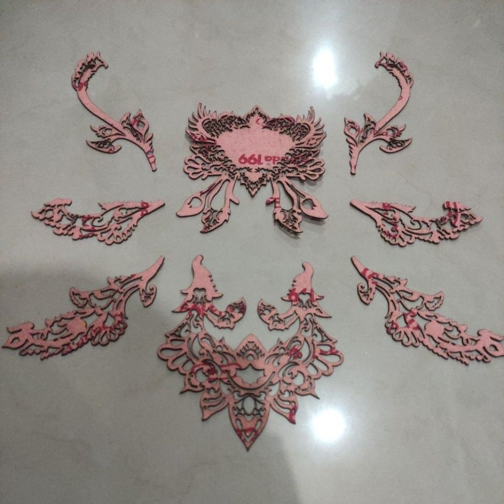 PAYASAN KUWIR JANGGAN BUNTUT SET SPESIAL A14 untuk Layangan KUIR MINI