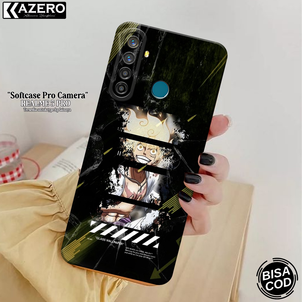 Case Hp REALME 5 PRO Terbaru Fashion Softcase Anime REALME 5 PRO Silikon Pro Camera Casing REALME 5 