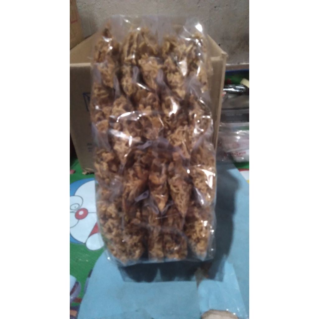 

REMUKAN KRIPIK BELUT MINI 1PACK 20 BUNGKUS