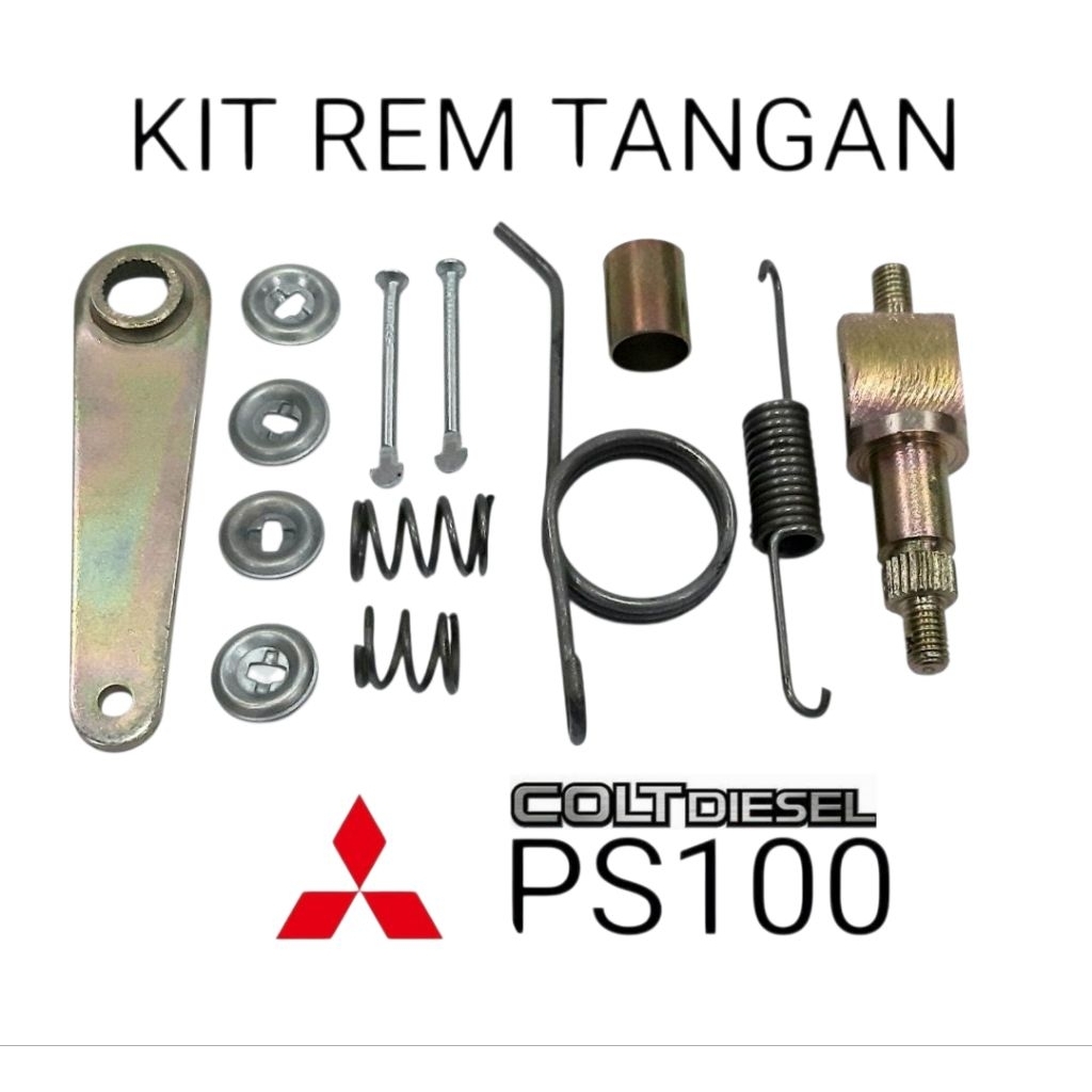 KIT REM TANGAN KIT SETELAN REM TANGAN COLT DIESEL PS100 100PS HAND BRAKE LEVER KIT REPAIR KIT REM TA