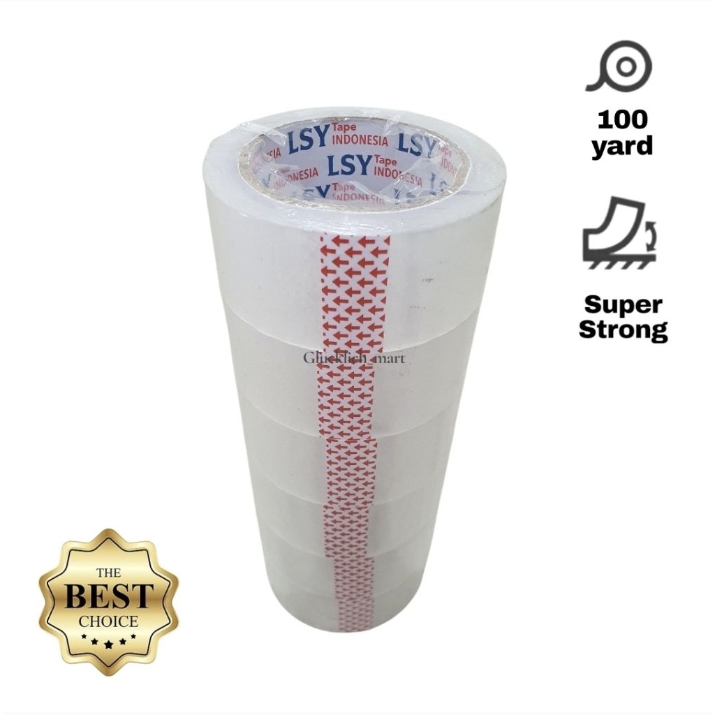 

Lakban Bening / Lakban Cokelat 100 yard